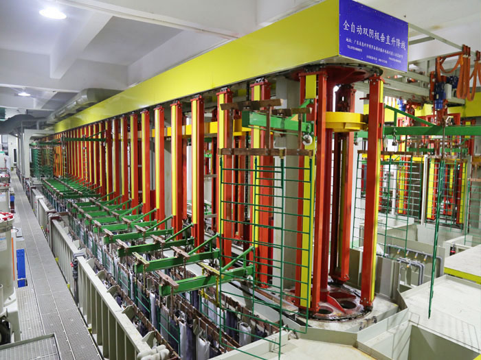 Hydraulic Double-Cathode Circular Production Line
