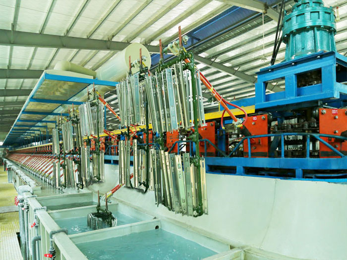Single-Arm Barrel Plating Production Line